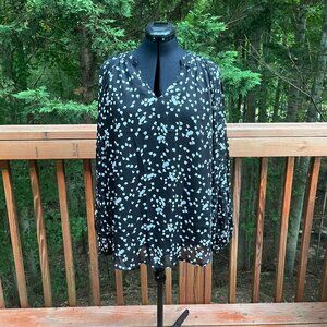 BTFBM Black and White Blouse